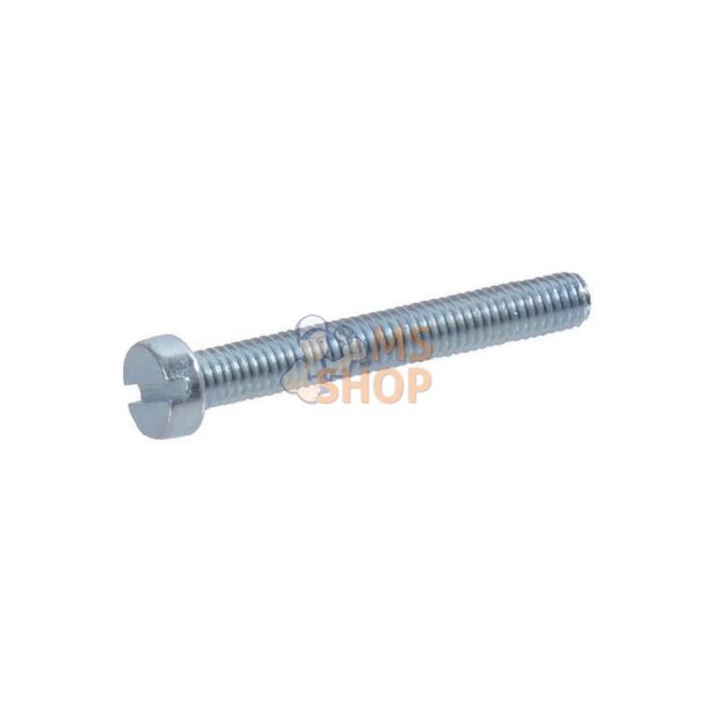 85645P100; KRAMP; Vis à tête cylindrique fendue large M6x45 galv.; pièce detachée