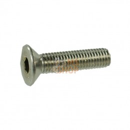 7991640RVSP001; KRAMP; Vis tête fraisée hexagonale creuse M6x40 inox-A2; pièce detachée