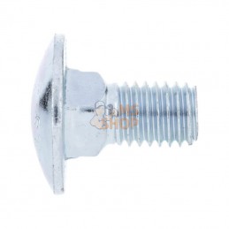 603102088; KRAMP; Vis tête bombée collet carré M10x20 8.8; pièce detachée