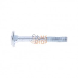 60365088; KRAMP; Vis tête bombée collet carré M6x50 8.8; pièce detachée