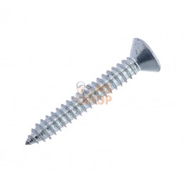 7982C6345P200; KRAMP; Vis à tôle tête fraisée cruciforme pozidriv 6,3x45 galv.; pièce detachée