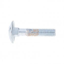 60363088; KRAMP; Vis tête bombée collet carré M6x30 8.8; pièce detachée