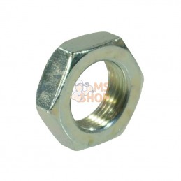 439B12125; KRAMP; Écrou hexagonal bas DIN439 M12x1.25 acier zingué Classe 4 Kramp; pièce detachée