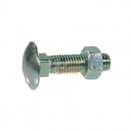 603860; KRAMP; Vis tête bombée collet carré M8x60; pièce detachée