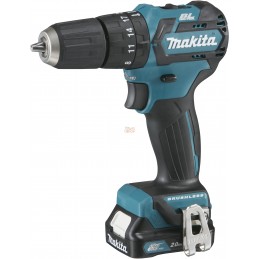 Perceuse visseuse à percussion 12 V CXT Li-Ion 2 Ah Ø 10 mm  | MAKITA Perceuse visseuse à percussion 12 V CXT Li-Ion 2 Ah Ø 10 m