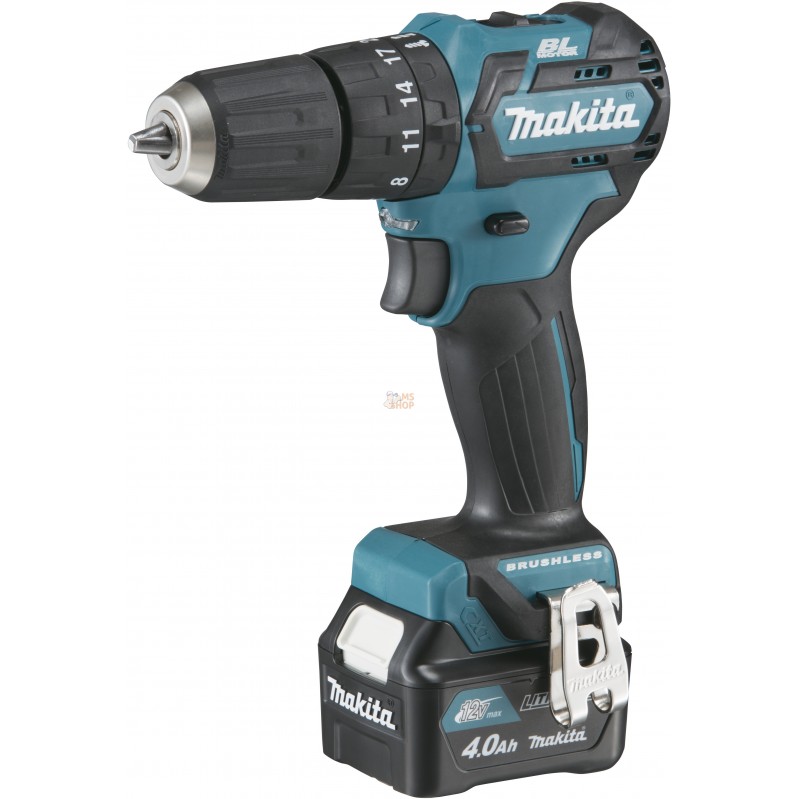 Perceuse visseuse à percussion 12 V CXT Li-Ion 4 Ah Ø 10 mm  | MAKITA Perceuse visseuse à percussion 12 V CXT Li-Ion 4 Ah Ø 10 m