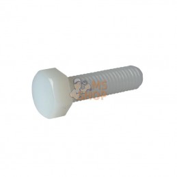 933850N; KRAMP; Boulon hexagonal entièrement fileté Ertalon M8x50; pièce detachée