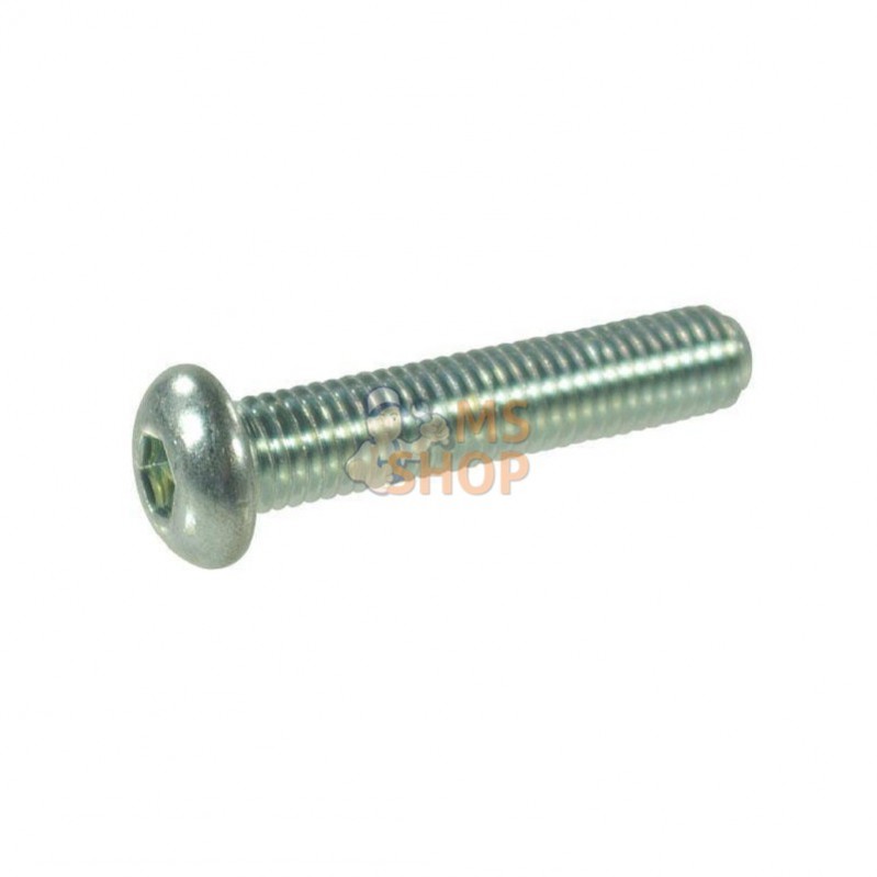 ISO7380840109; KRAMP; Vis tête bombée collet carré plate 6p creux M8x40 10.9; pièce detachée ISO7380840109; KRAMP; Vis tête bombée collet carré plate 6p creux M8x40 10.9; pièce detachée