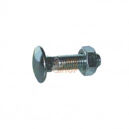 603616; KRAMP; Vis tête bombée collet carré M6x16; pièce detachée