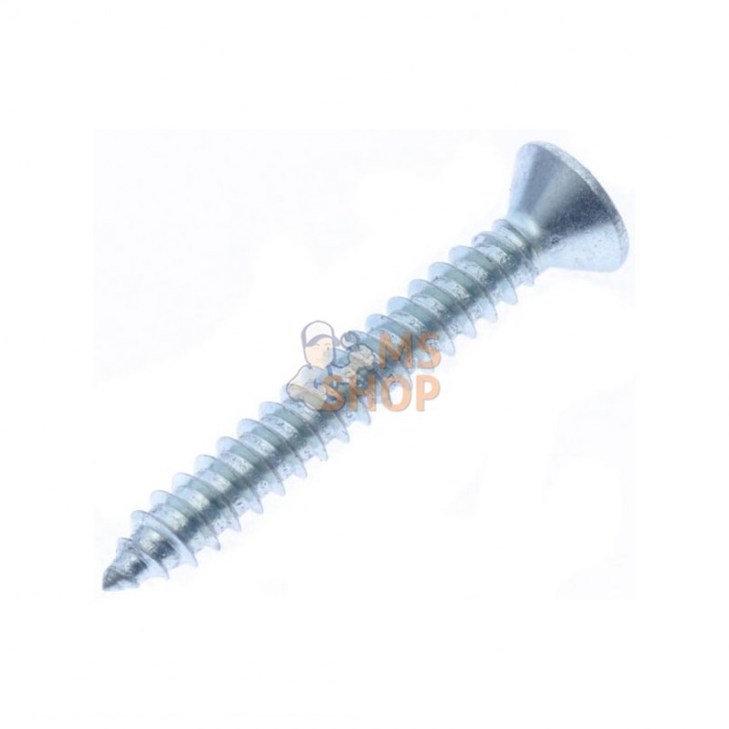 7983C4232P200; KRAMP; Vis à tôle tête fraisée bombée cruciforme 4,2x32 galv.; pièce detachée 7983C4232P200; KRAMP; Vis à tôle tête fraisée bombée cruciforme 4,2x32 galv.; pièce detachée