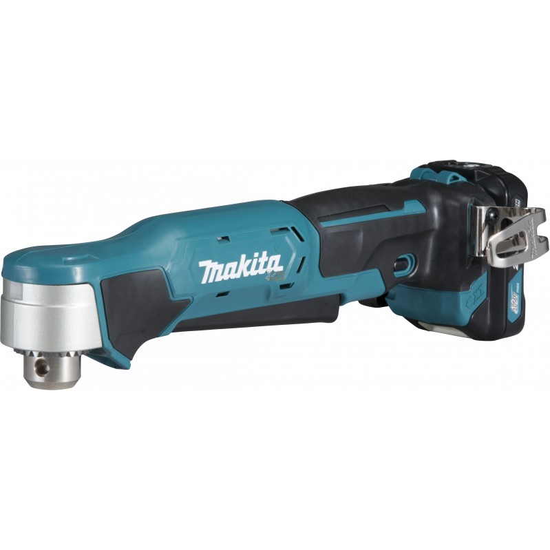 Perceuse visseuse d'angle 12 V CXT Li-Ion 2 Ah Ø 10 mm à clé  | MAKITA Perceuse visseuse d'angle 12 V CXT Li-Ion 2 Ah Ø 10 mm à 