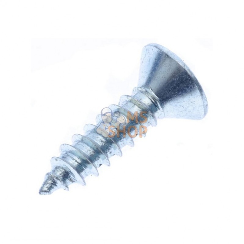 7983C4819P200; KRAMP; Vis à tôle tête fraisée bombée cruciforme 4,8x19 galv.; pièce detachée