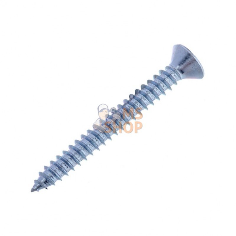 7982C4238P200; KRAMP; Vis à tôle tête fraisée cruciforme pozidriv 4,2x38 galv.; pièce detachée