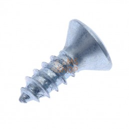 7983C5516P200; KRAMP; Vis à tôle tête fraisée bombée cruciforme 5,5x16 galv.; pièce detachée