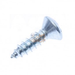 7983C3513P200; KRAMP; Vis à tôle tête fraisée bombée cruciforme 3,5x13 galv.; pièce detachée