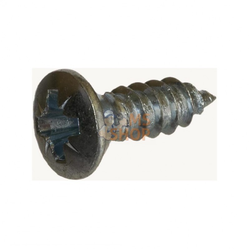 7983C4213P200; KRAMP; Vis à tôle tête fraisée bombée cruciforme 4,2x13 galv.; pièce detachée