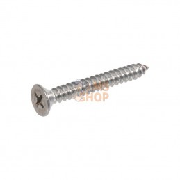 7982C3595RVSP100; KRAMP; Vis à tôle tête fraisée cruciforme pozidriv 3,5x9,5 inox; pièce detachée