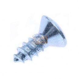 7983C3595P200; KRAMP; Vis à tôle tête fraisée bombée cruciforme 3,5x9 galv.; pièce detachée