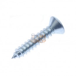 7983C3519P200; KRAMP; Vis à tôle tête fraisée bombée cruciforme 3,5x19 galv.; pièce detachée
