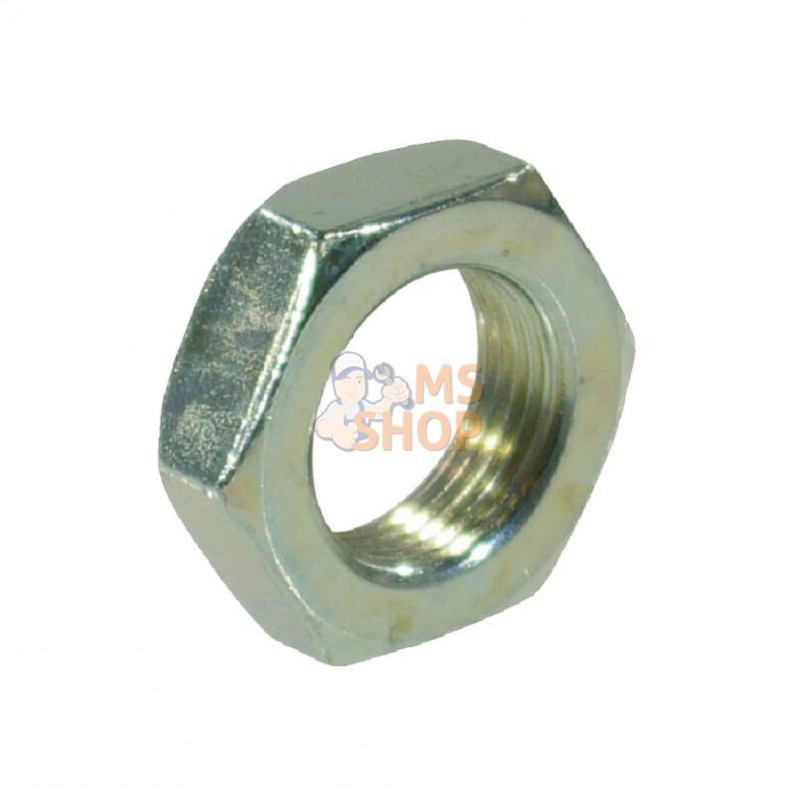 439B6; KRAMP; Écrou hexagonal bas DIN439 M6x1.00 acier zingué Classe 4 Kramp; pièce detachée