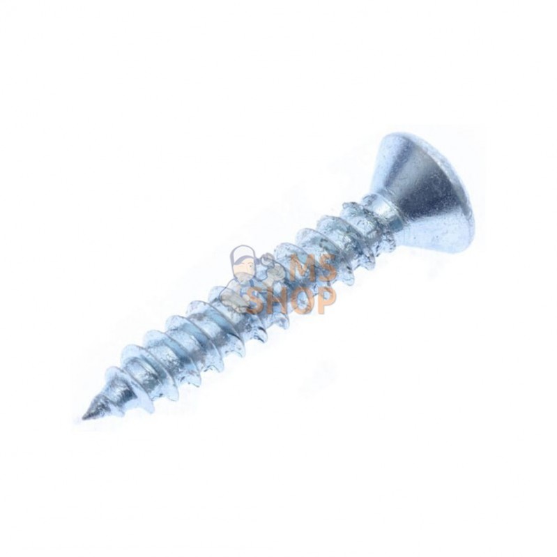 7983C2916P200; KRAMP; Vis à tôle tête fraisée bombée cruciforme 2,9x16 galv.; pièce detachée