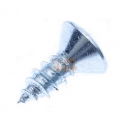 7983C4813P200; KRAMP; Vis à tôle tête fraisée bombée cruciforme 4,8x13 galv.; pièce detachée