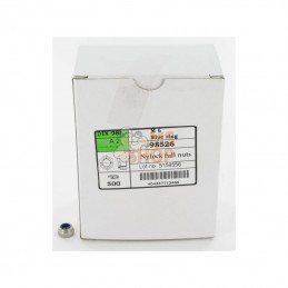 9856RVSP500; KRAMP; Ecrou hexagonal autobloquant à bague nylon; pièce detachée