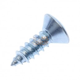 7983C4816P200; KRAMP; Vis à tôle tête fraisée bombée cruciforme 4,8x16 galv.; pièce detachée