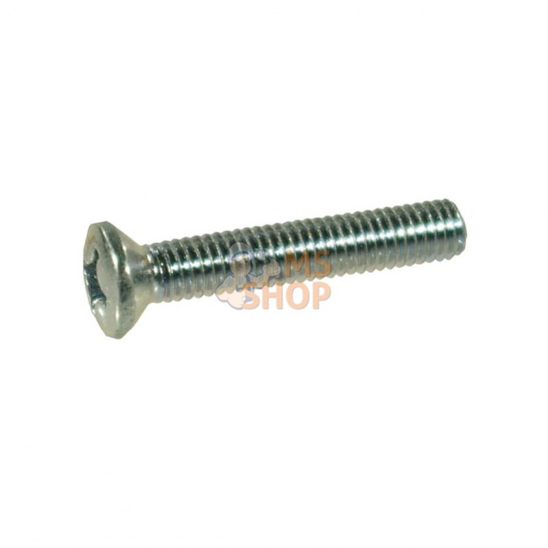966412P100; KRAMP; Vis à tête fraisée bombée à empreinte de cruciforme M4x12 galv.; pièce detachée 966412P100; KRAMP; Vis à tête fraisée bombée à empreinte de cruciforme M4x12 galv.; pièce detachée