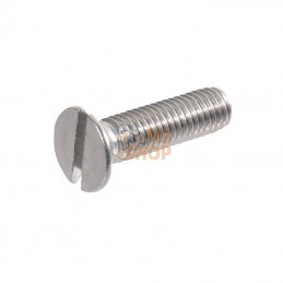 963410RVSP025; KRAMP; Vis à métaux tête fraisée fendue M4x10 inox A2; pièce detachée