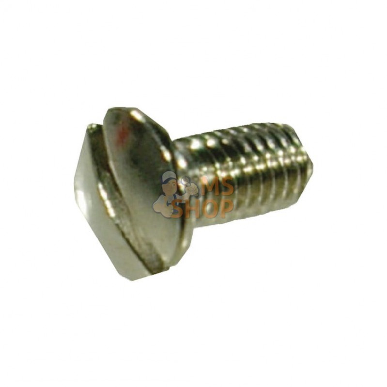 964410RVS; KRAMP; Vis à tête fraisée bombée fendue M4; pièce detachée 964410RVS; KRAMP; Vis à tête fraisée bombée fendue M4; pièce detachée