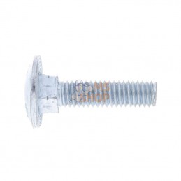 60362588; KRAMP; Vis tête bombée collet carré M6x25 8.8; pièce detachée
