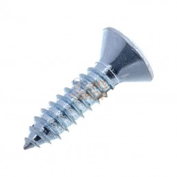 7983C6325P200; KRAMP; Vis à tôle tête fraisée bombée cruciforme 6,3x25 galv.; pièce detachée