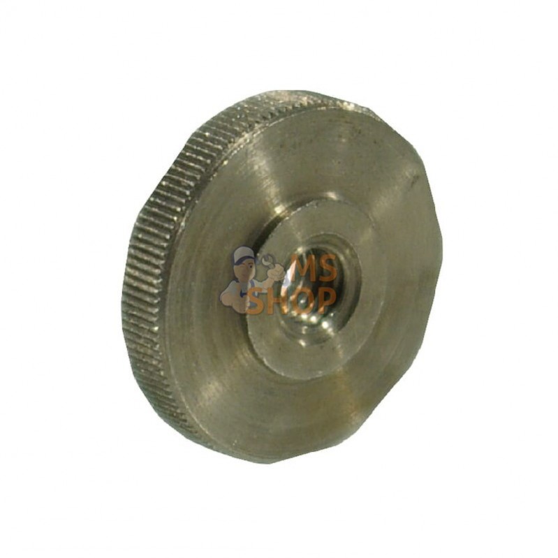 4676B; KRAMP; Écrou crénelé M6 noir; pièce detachée 4676B; KRAMP; Écrou crénelé M6 noir; pièce detachée