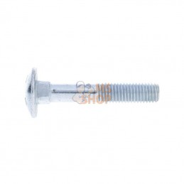 603127088; KRAMP; Vis tête bombée collet carré M12x70 8.8; pièce detachée