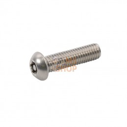 ISO7380TP840RVSB; KRAMP; Vis droite M8x40 Torx pin inox; pièce detachée