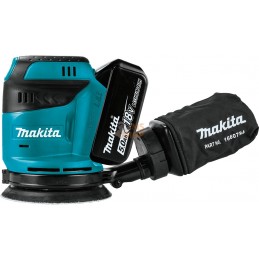 Ponceuse excentrique 18 V Li-Ion 5 Ah Ø 125 mm  | MAKITA Ponceuse excentrique 18 V Li-Ion 5 Ah Ø 125 mm  | MAKITAPR#390200