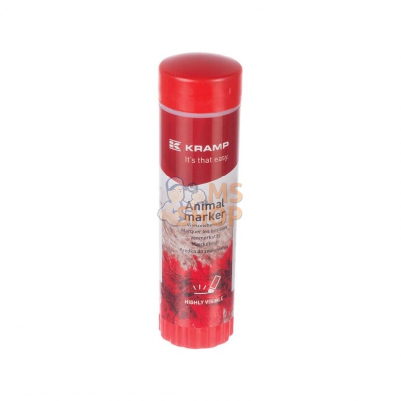 307009KR; KRAMP; Crayon, rouge; pièce detachée 307009KR; KRAMP; Crayon, rouge; pièce detachée