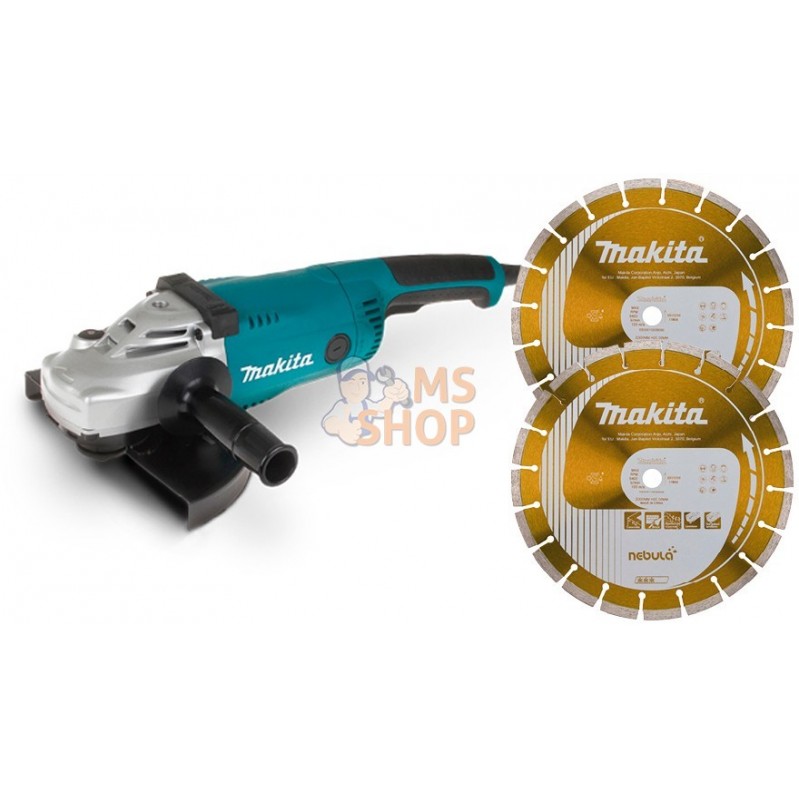 Meuleuse  Ø 230 mm 2200 W ( kit d'accessoires) | MAKITA Meuleuse  Ø 230 mm 2200 W ( kit d'accessoires) | MAKITAPR#390226