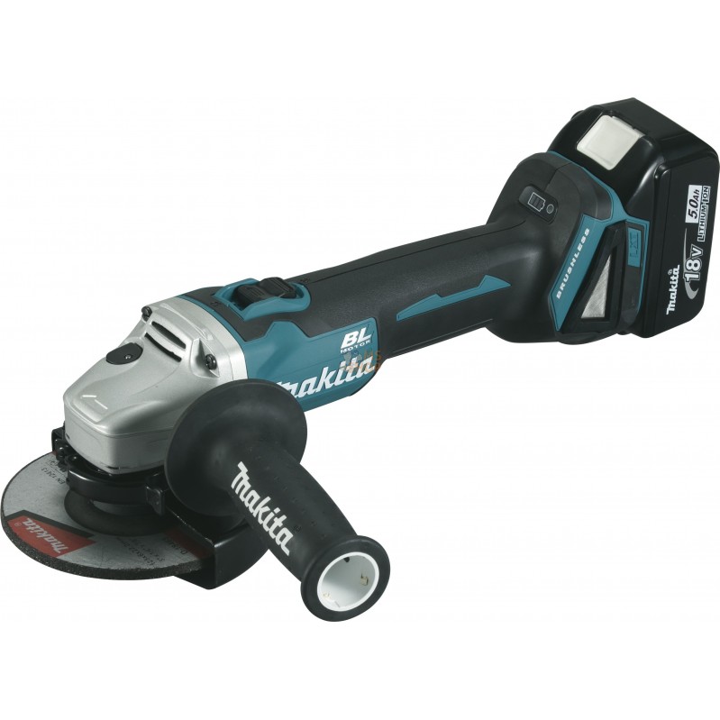 Meuleuse Ø 125 mm 18 V Li-Ion 5 Ah  | MAKITA Meuleuse Ø 125 mm 18 V Li-Ion 5 Ah  | MAKITAPR#390245