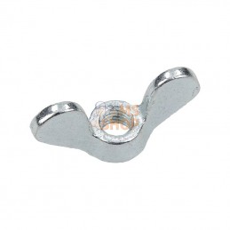 31510DIN; KRAMP; Ecrou papillon M10 zingué DIN; pièce detachée