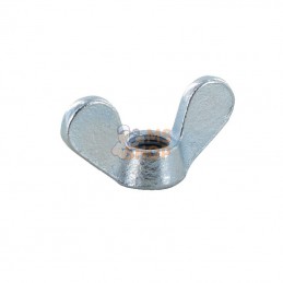 31510DIN; KRAMP; Ecrou papillon M10 zingué DIN; pièce detachée