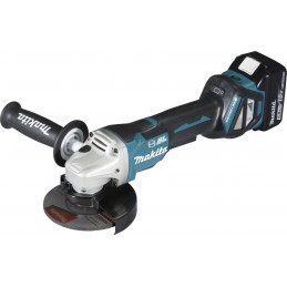 Meuleuse Ø 125 mm 18 V Li-Ion 5 Ah  | MAKITA Meuleuse Ø 125 mm 18 V Li-Ion 5 Ah  | MAKITAPR#390250