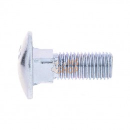 603164588; KRAMP; Vis tête bombée collet carré M16x45 8.8; pièce detachée