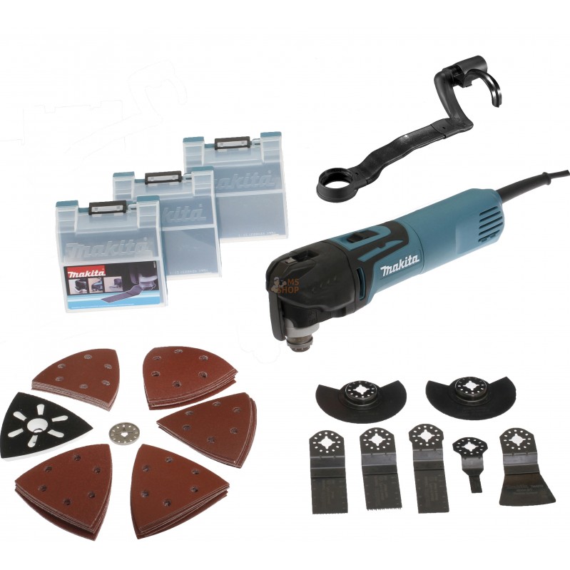 Découpeur-ponceur multifonctions 320 W ( kit d'accessoires) | MAKITA Découpeur-ponceur multifonctions 320 W ( kit d'accessoires)