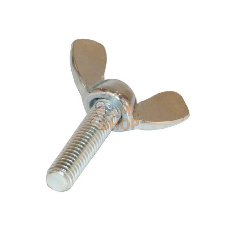 316630; KRAMP; Vis à ailettes M6x30 zingué; pièce detachée 316630; KRAMP; Vis à ailettes M6x30 zingué; pièce detachée