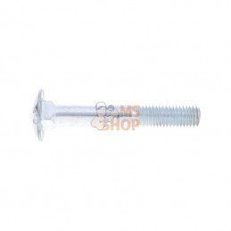 603107088; KRAMP; Vis tête bombée collet carré M10x70 8.8; pièce detachée