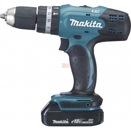 Perceuse visseuse à percussion 18 V Li-Ion 1,5 Ah Ø 13 mm  | MAKITA Perceuse visseuse à percussion 18 V Li-Ion 1,5 Ah Ø 13 mm  |