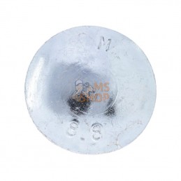 603123588; KRAMP; Vis tête bombée collet carré M12x35 8.8; pièce detachée