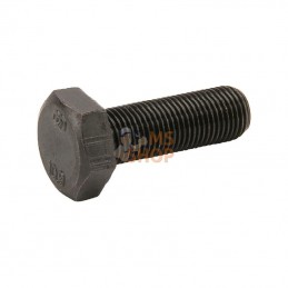 961101030109B; KRAMP; Boulon hexagonal pas fin entièrement fileté 6 p M10x1,0x30 10.9 noire; pièce detachée
